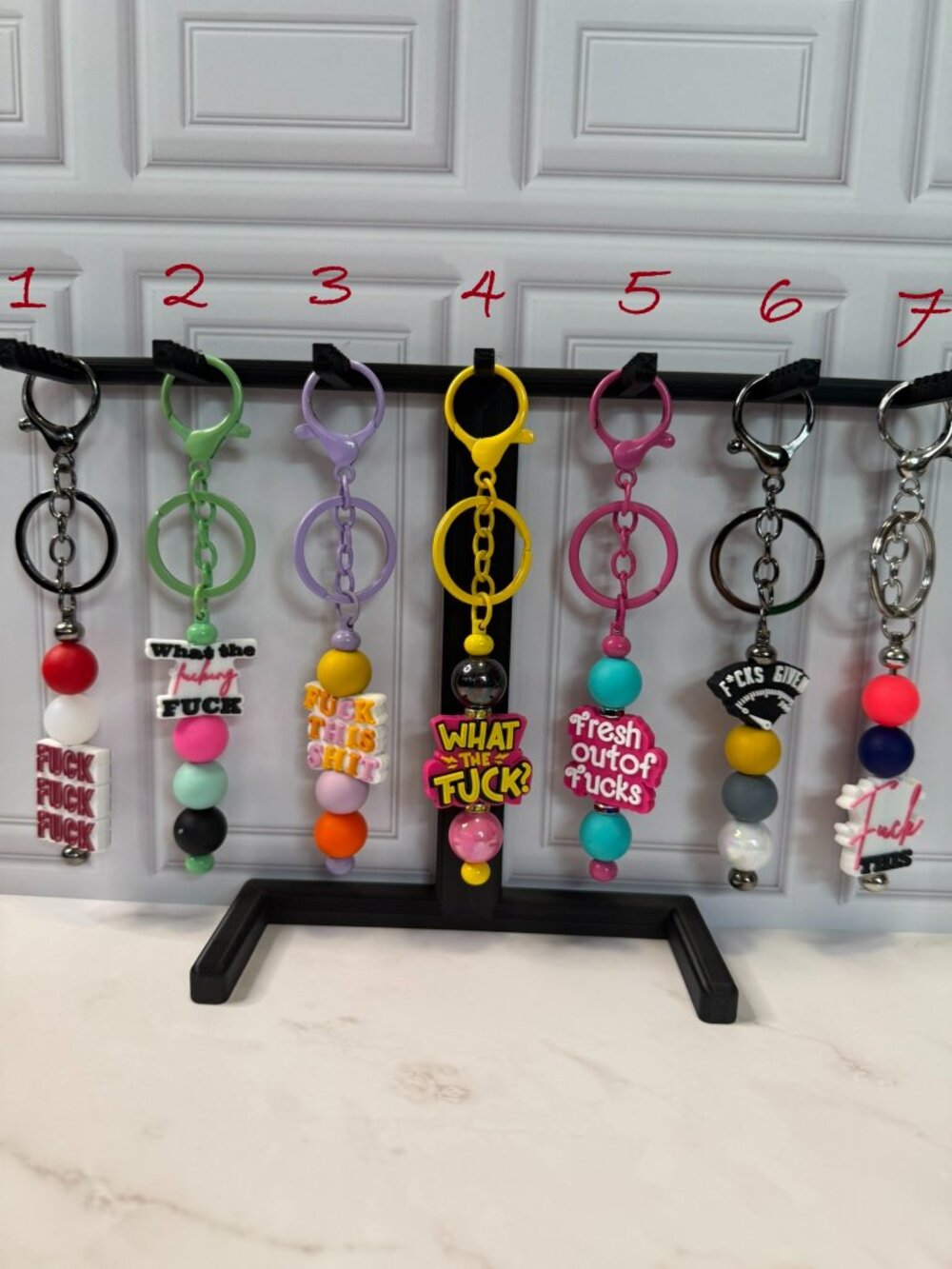 NSFW F Bomb Bag Tag/Keychains